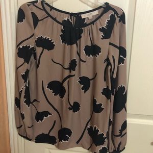 Loft long sleeve blouse